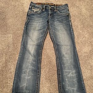 Rock Revival Men’s Dysons Slim Boot Jeans 34
